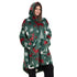Snuggs Blanket Hoodie Green Deer Christmas